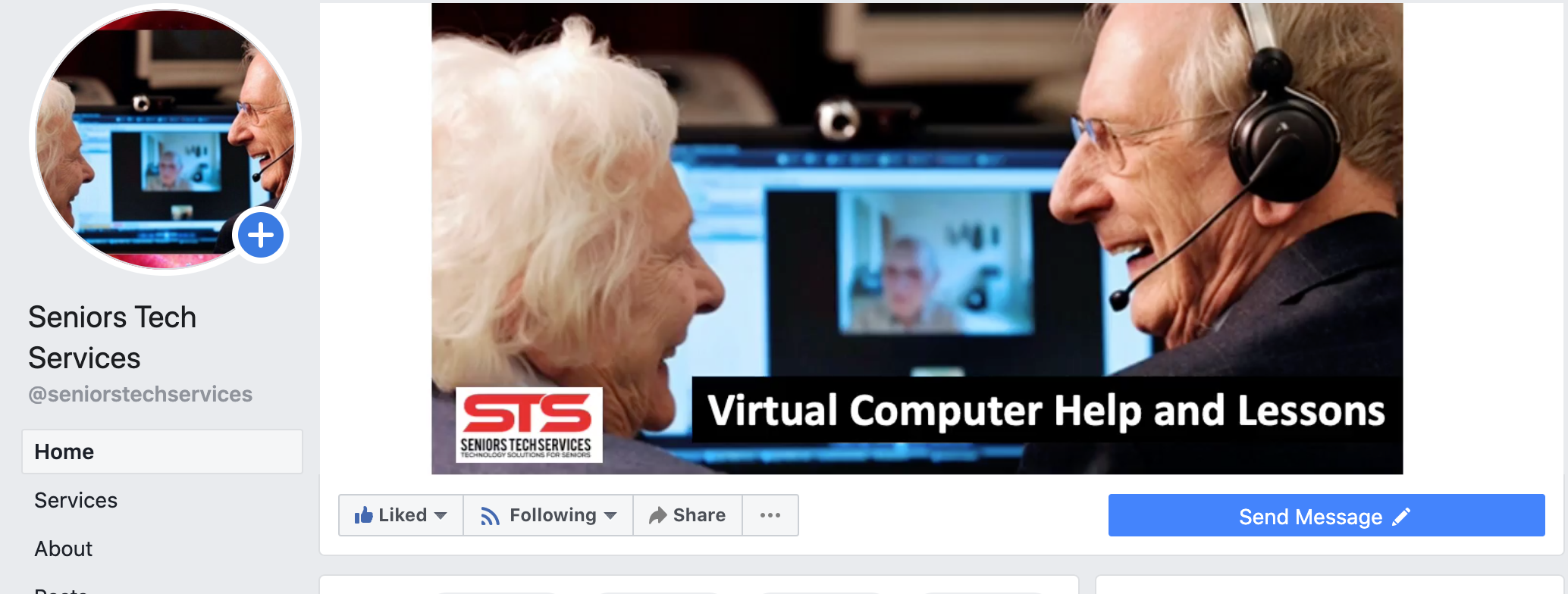 Seniors Tech Services on Facebook